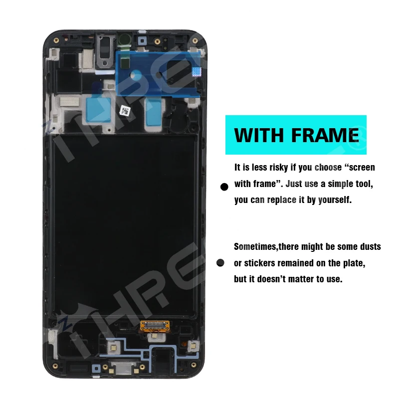 ЖК-дисплей 6 4 ''Super OLED для Samsung Galaxy A20 A205 SM-A205F A205FN сенсорный экран с дигитайзером