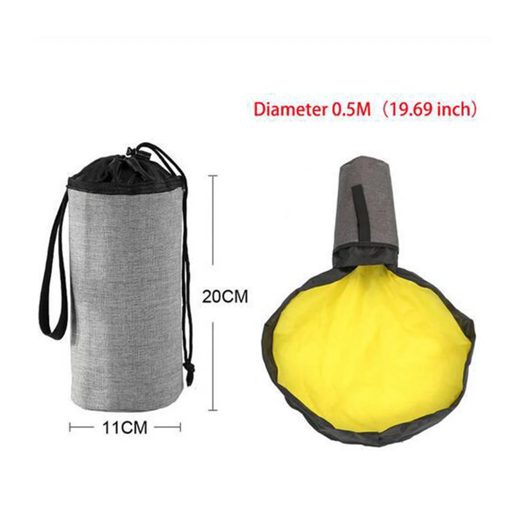 

Portable Kids Toy Storage Bag Multifunctional Drawstring Container Storage Organizer Pouch Bin for Organization