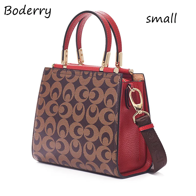 Boderry Высококачественная Женская сумочка из кожи и ПВХ модная женская сумка на