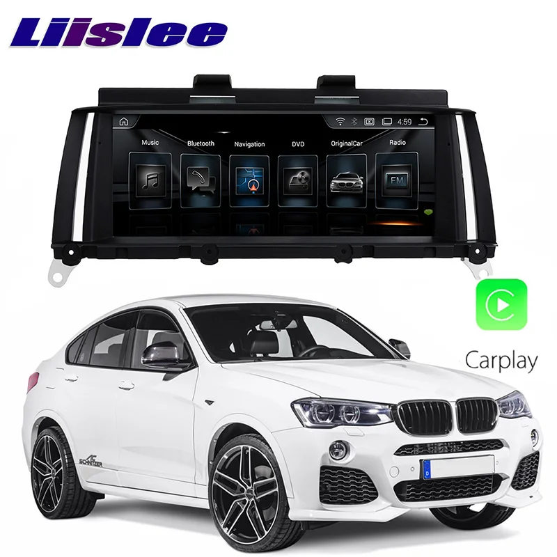 LiisLee Автомобильный мультимедийный GPS аудио Hi Fi Радио стерео для BMW X4 F26 2014 ~ 2018