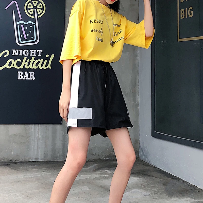 

Sports shorts men's casual women's summer wear running students fitness basketball loose ball five tide