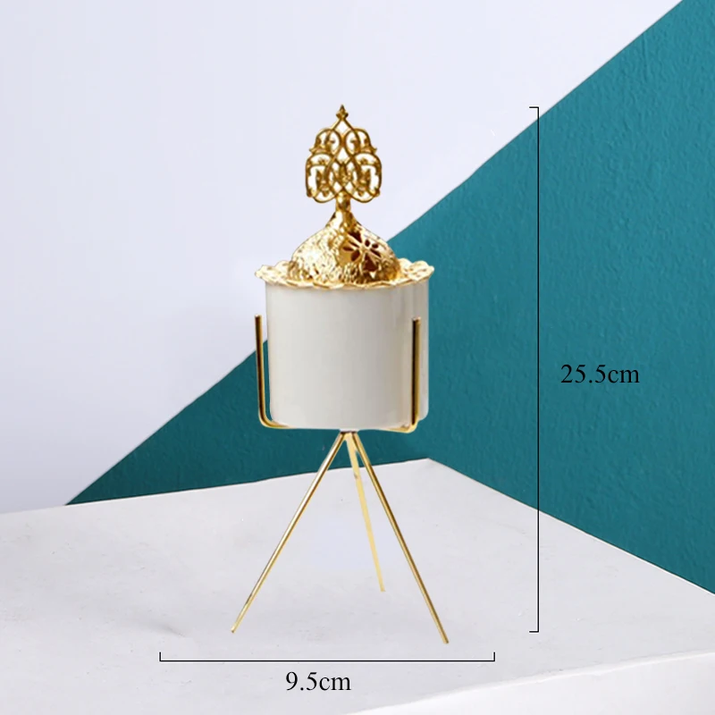 Курильница для благовоний в арабском стиле с полкой подставка ИД покрытием