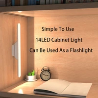 LEDs Cabinet Light Touch Adjust Ligth Cupboard Wardrobe Bed Lamp LED Under Cabinet Night Light For Closet Stairs Kitchen