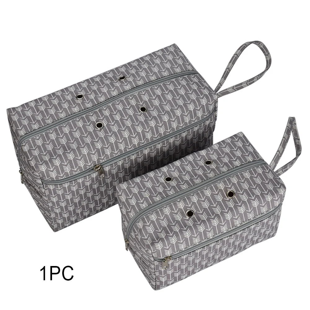 Делитель вязания крючком инструмент втулка держатель пряжи путешествия молния