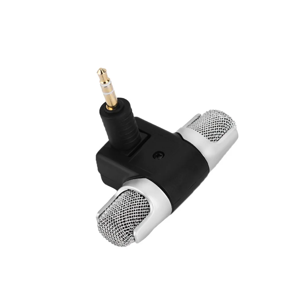 3.5mm Mini Microphone For Laptop Mobile Phones Voice Recorder Pickup Fit For Youtube ASMR Electret Condenser Mic Digital Stereo images - 6