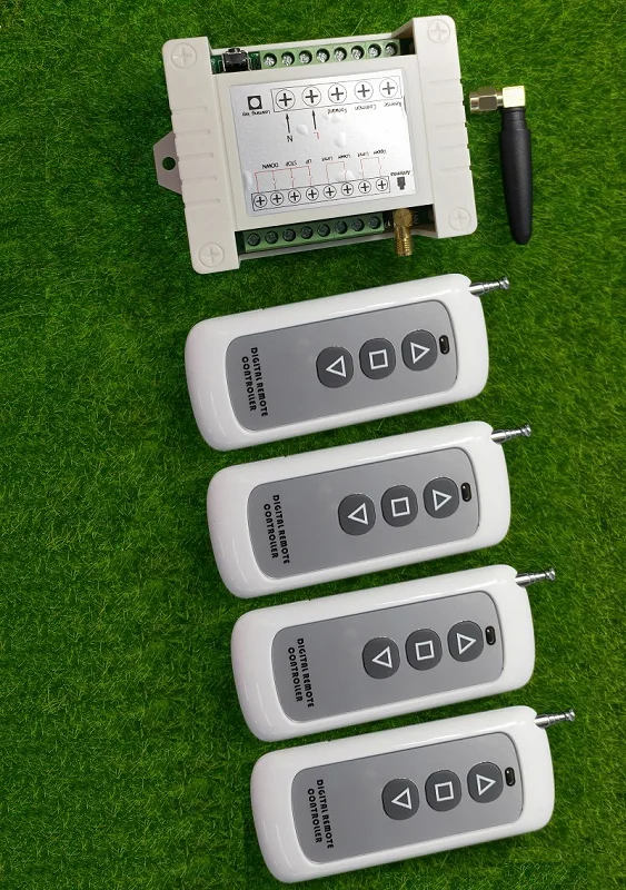 110V 220V 10A 2CH моторный пульт дистанционного управления Управление переключатель