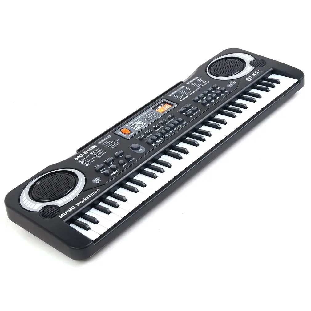 

Genuine Multifunction and Delicate 61 Keys Digital Music Electronic Keyboard Board Toy Gift Electric Piano Organ for Kids