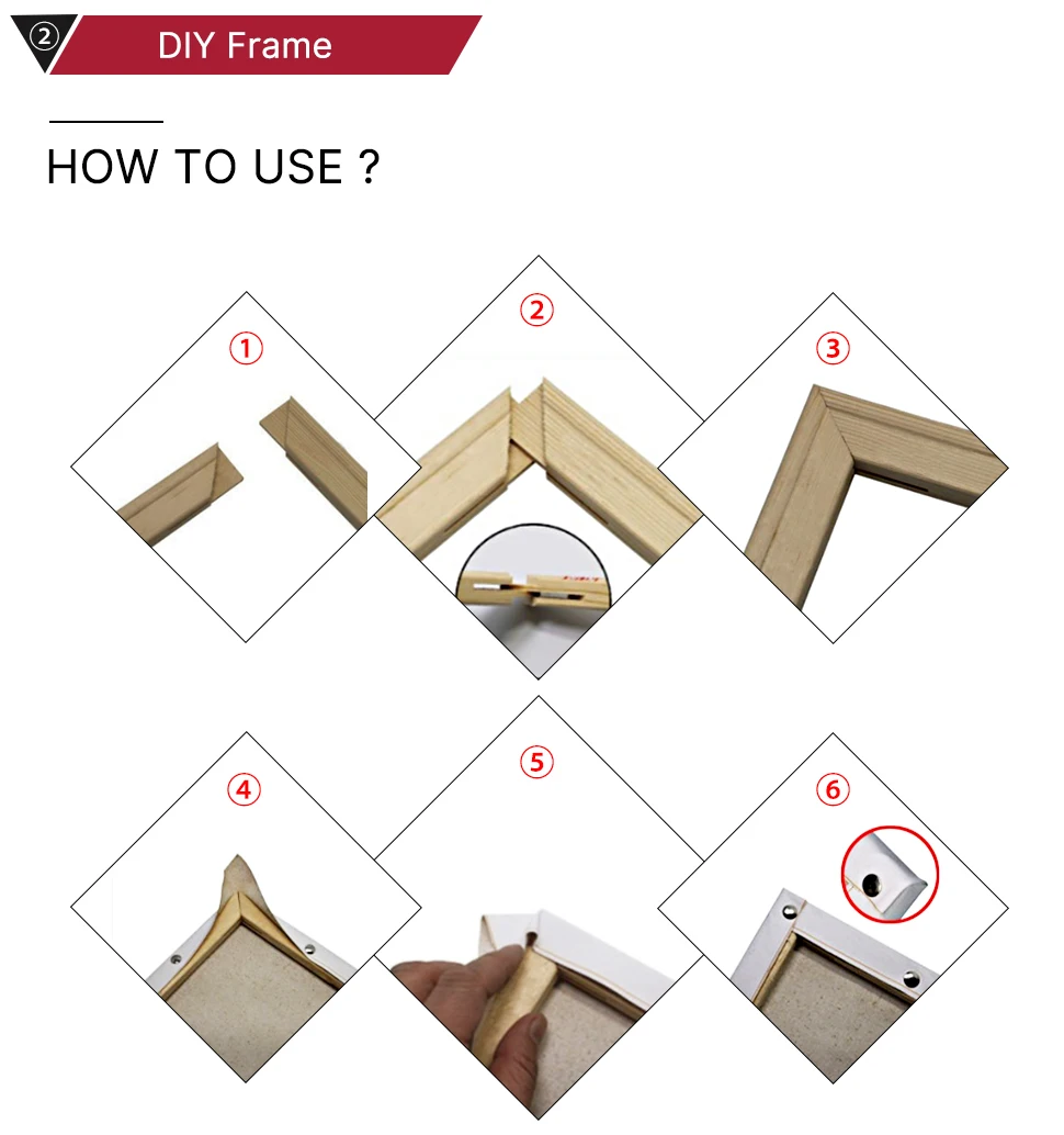 WONZOM Милая кошка DIY картина по номерам Волчья животная Настенная для гостиной