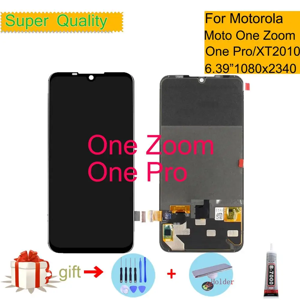 Оригинальный 6 39 &quotдля Motorola Moto One Zoom XT2010 ЖК дисплей сенсорный экран дигитайзер