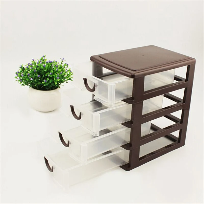 Drawer Durable Plastic Office Table Desktop Debris Cosmetic Style Holder Storage Box DIN889 | Дом и сад