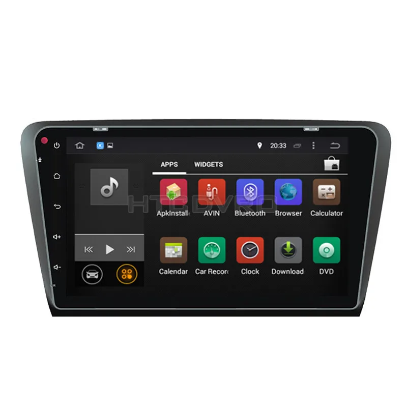 Автомобильный DVD плеер YMODVHT 10 1 дюйма Восьмиядерный 4 Гб + 32 ГБ Android 9 0 для Skoda Octavia 2013