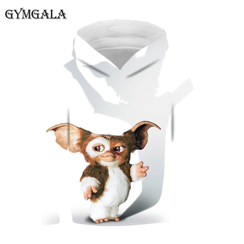 

2021 Anime Mens Hoodies Sweatshirt for women funny gremlins gizmo mogwai print Casual Cartoons hoodie Boy Streatwear