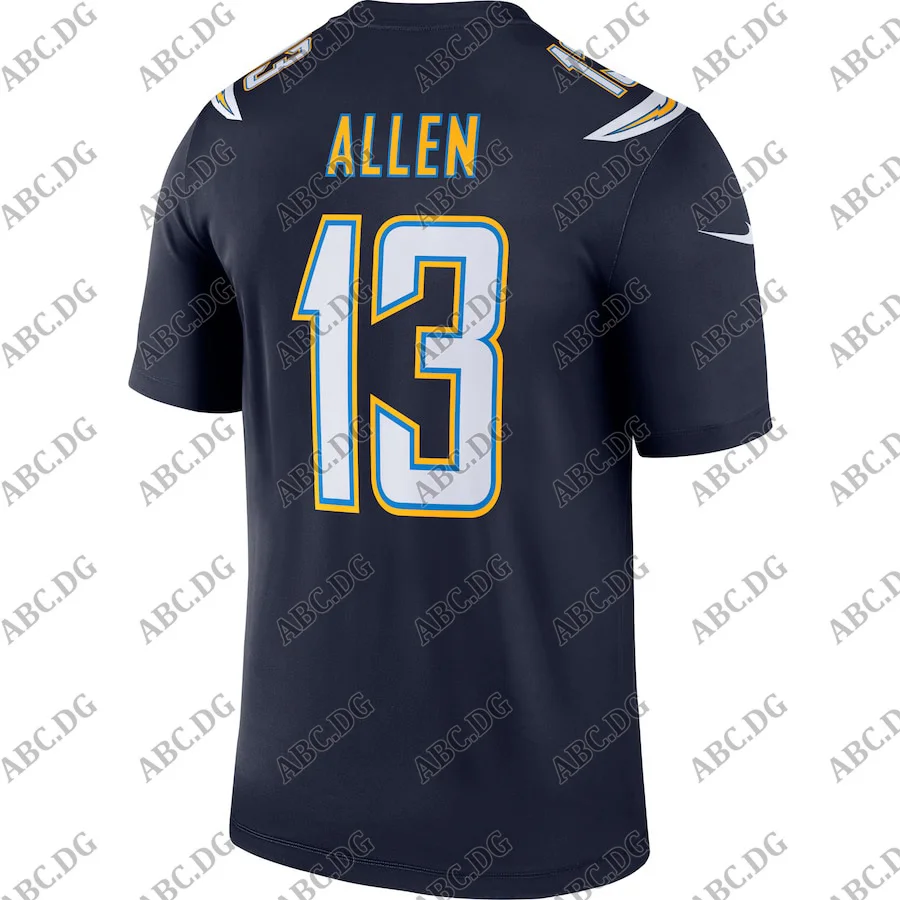 

Customized Stitch American Football Jersey Men Women Kid Youth Los Angeles Keenan Allen Navy Legend Jersey