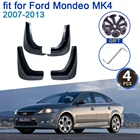 Для Ford Mondeo MK4 2007  2013 автомобиля брызговик 4x крыло брызговиков Средства для укладки волос Новое обновление брызговик клапаном защита от брызг