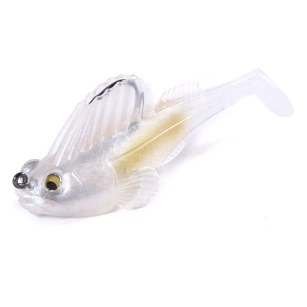 Новое поступление 7 см 14 г Megabass темное спальное место мягкое тело Swimbait глубокий бег весло хвост Swimbait Прямая поставка