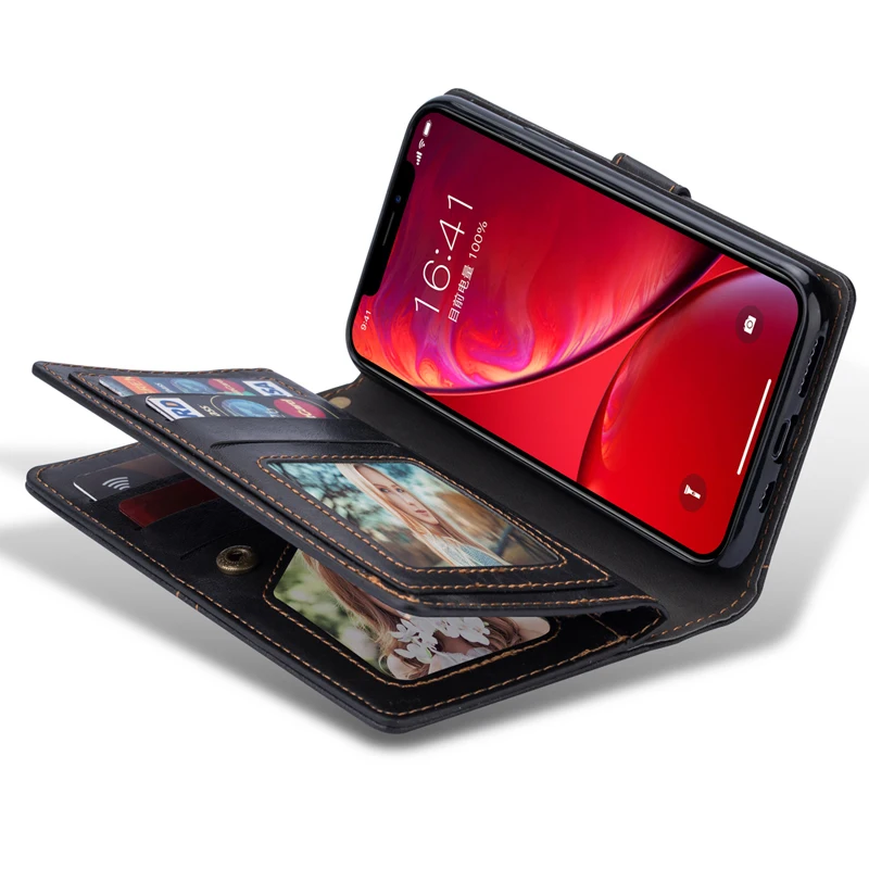 Многофункциональный кошелек Etui для iPhone 11Pro 2019 чехол SE 2 с откидной крышкой 11 Pro Max