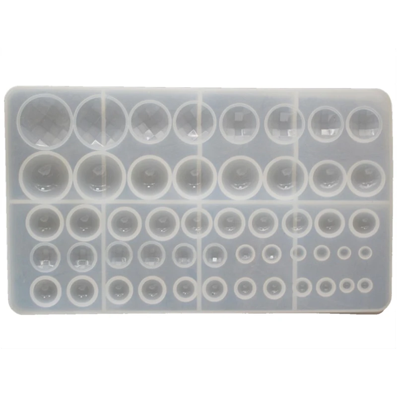 

Multi Style Pendants Silicone Mold Oblate Cabochon Beads Resin Silicone Mould For Jewelry Making Epoxy Resin Molds