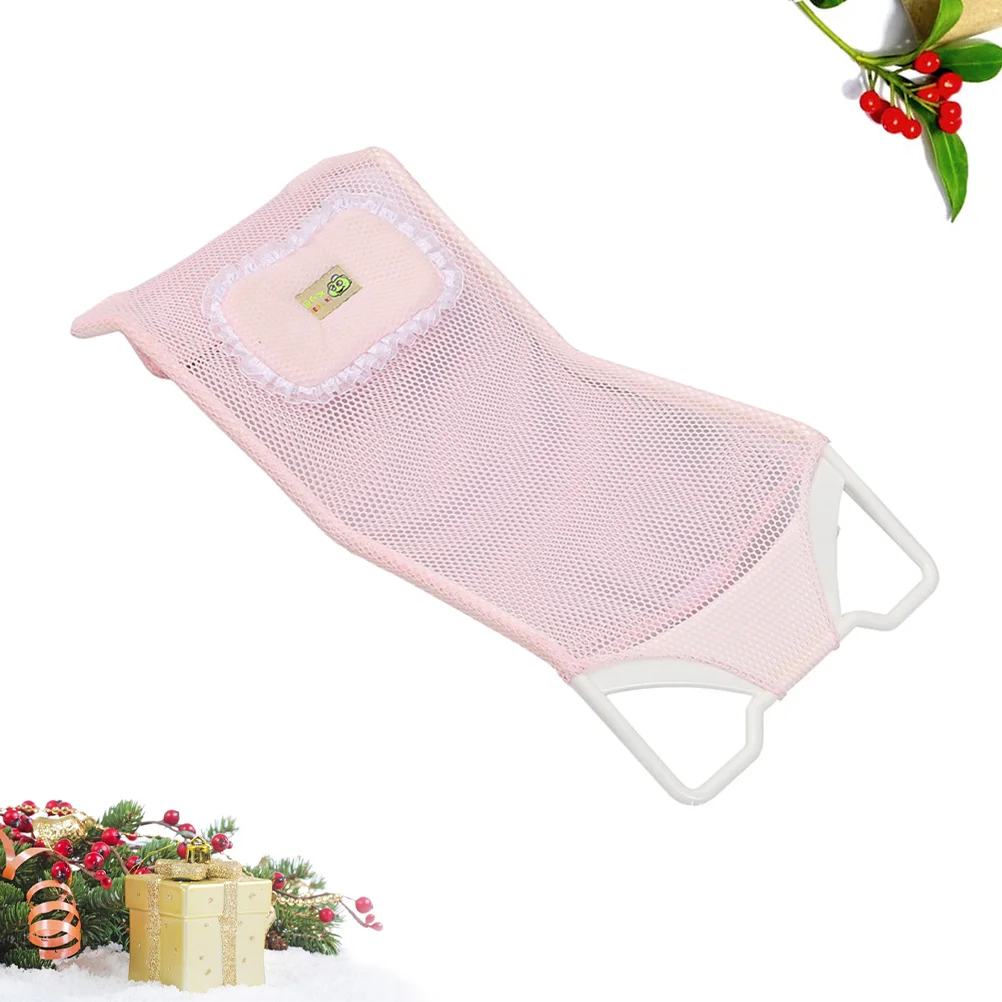 

Newborn Infant Safety Anti-slip Bath Pad Baby Shower Bath Tub Seat Support )