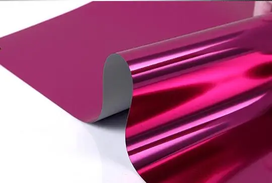 Бесплатная доставка 25смх50см (10"x20") металлическая PU пленка для термопереноса на прессе для резки плоттера на футболке DIY фольга для пленки на бумаге.