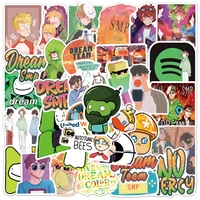 1050100pcs cute game dream smp anime stickers luggage phone guitar laptop fridge car bike graffiti funny sticker decal kid toy