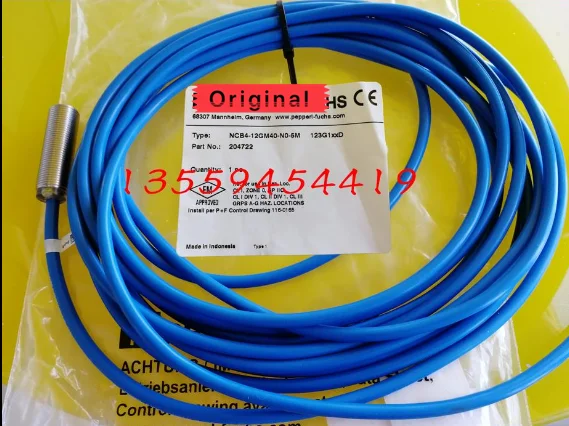 NCB4-12GM40-N0 P + F новый высококачественный индуктивный датчик приближения