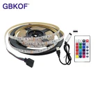 USB Светодиодные ленты светильник ТВ Подсветка светильник 5V-Водонепроницаемый RGB SMD 50503528 лента светильник s для компьютера украшение для ПК светильник Инж