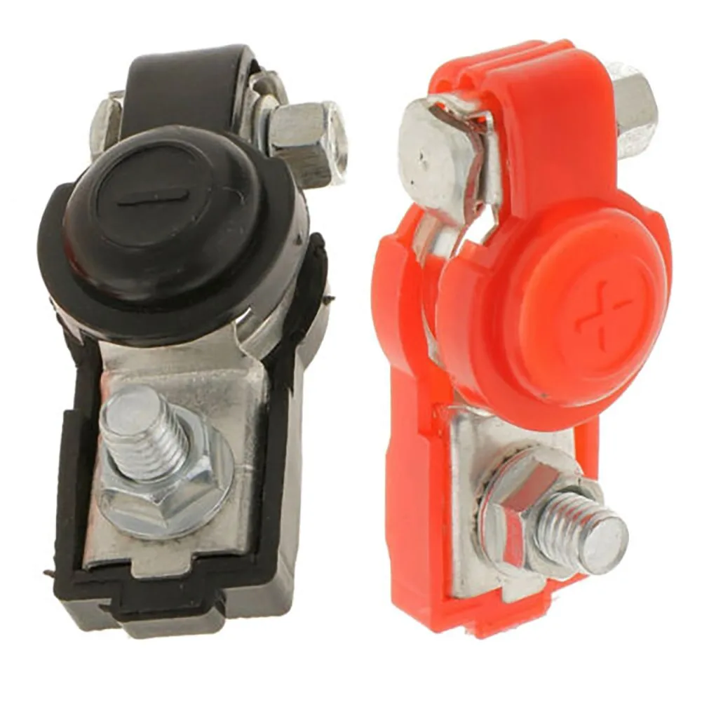 

2pcs/set Car Accessories Adjustable Battery Terminal Clamp Clips Auto Negative Positive Battery Terminal Clips Accessories