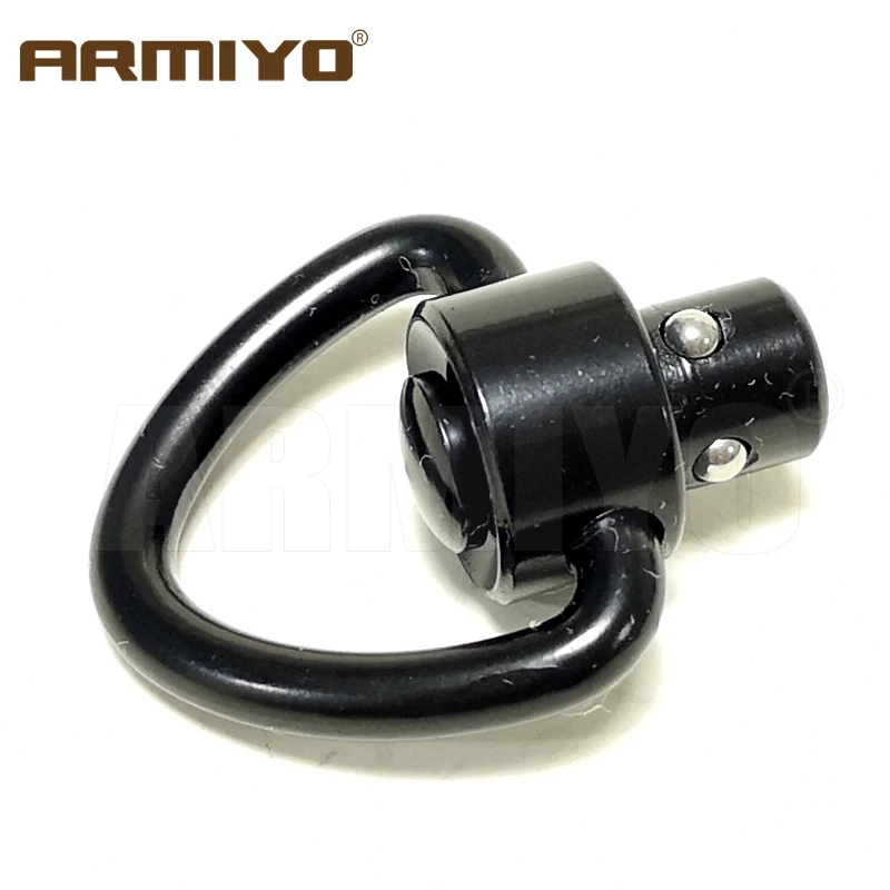 

Armiyo Triangle Ring Quick Detach Release Push Sling Swivel Mount Adapter Fit Mission Sling Hunting Accessories 1011-1