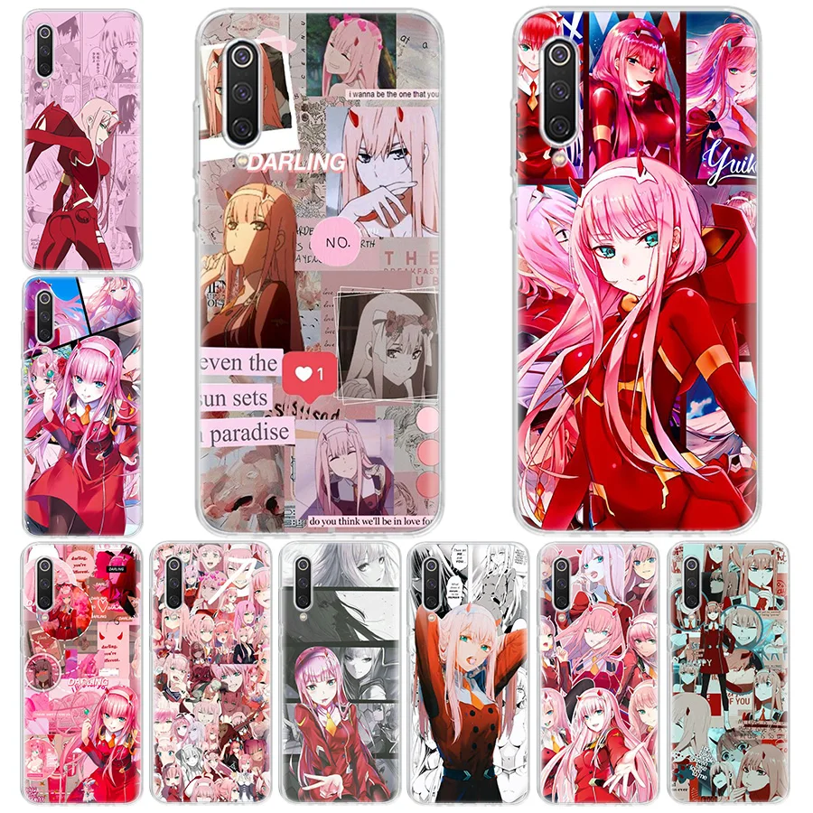 

Zero Two Darling in the FranXX Anime Novelty Phone Case For Xiaomi Redmi 10X 10C 10A 9 10 Prime 9T 9C 9A 8A 8 7A 7 6A 6 S2 K40 K