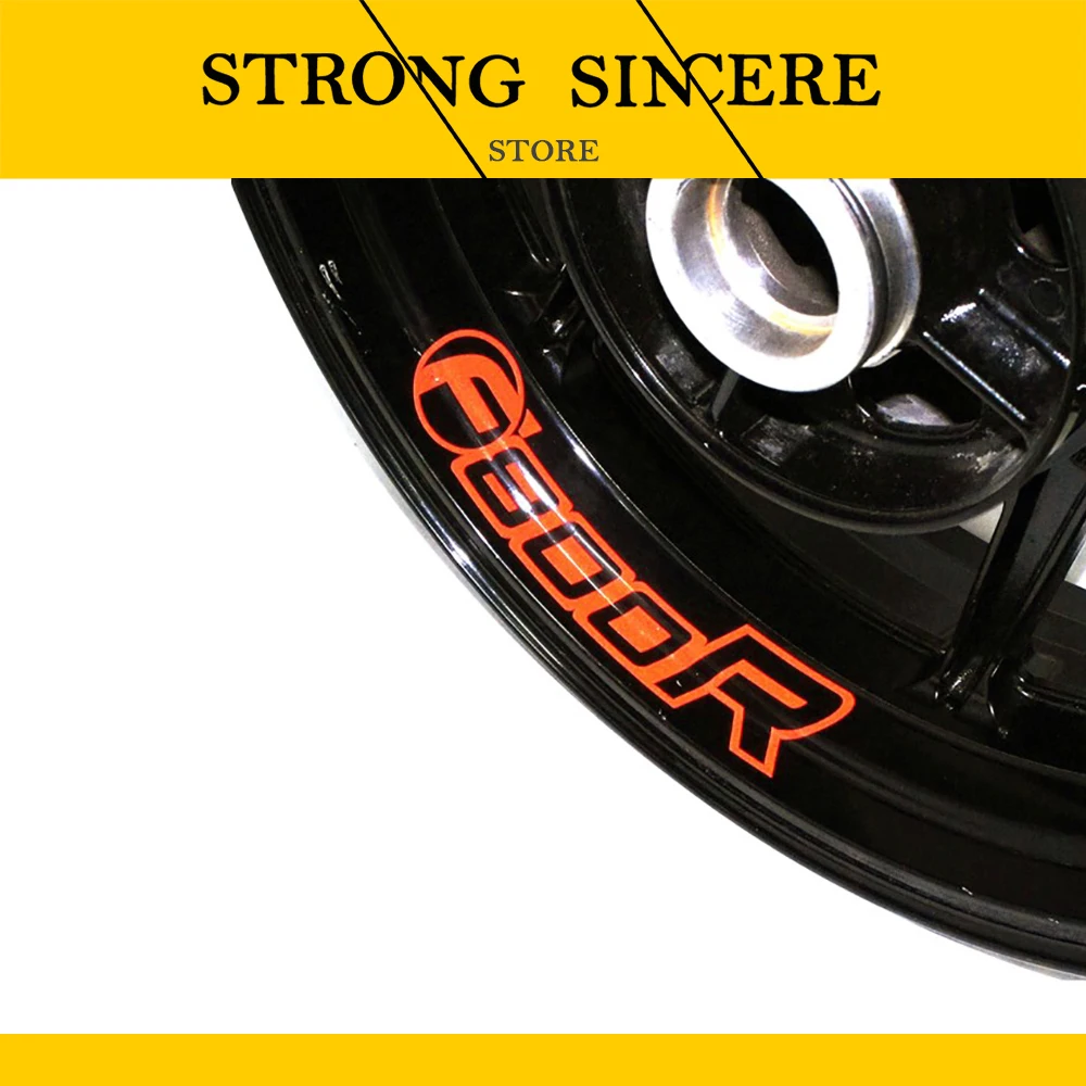 

Motorcycle Wheel Sticker Decal Reflective Rim Bike Motorcycle Suitable for BMW F800R