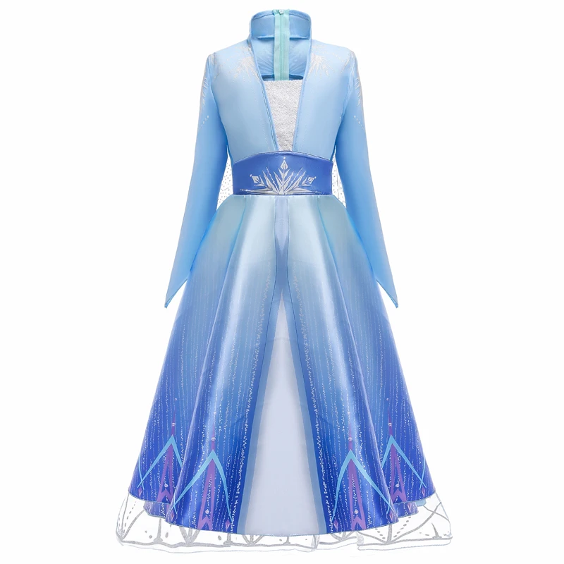 2020 New Elsa Dress Girls Cosplay Costumes For Kids Princess Anna Elza Party Dresses Fantasia Vestidos Clothing Set | Детская одежда и