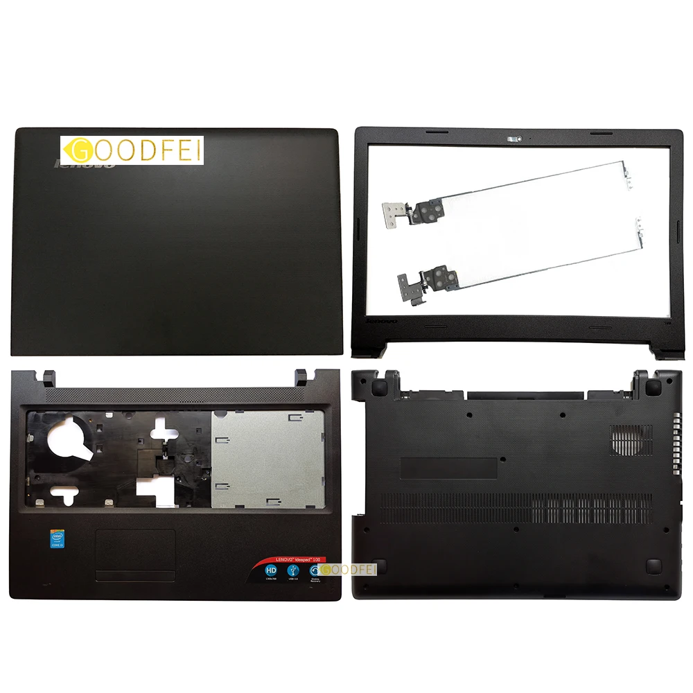 

Новый оригинальный шарнир для Lenovo 100-15 100-15IBD B50-50 80S2, задняя крышка ЖК-дисплея, задняя крышка, подставка для рук, верхний корпус, нижний основан...
