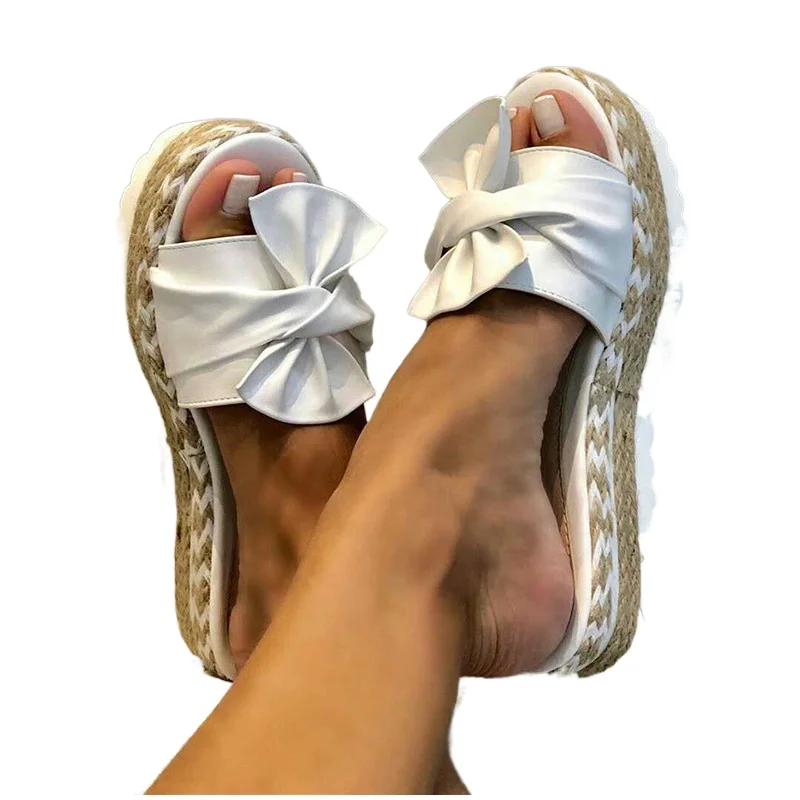 

Женские тапочки; Новинка лета 2020, уличная модная женская обувь на плоской подошве; Дышащие, Нескользящие, износостойкие Тапочки