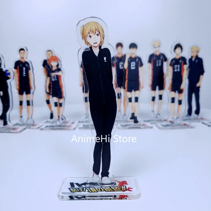 Yu Nishinoya Shoyo Hinata Tobio Kageyama Daichi Sawamura Tanaka экшн-фигурка Аниме Haikyuu! Акриловая детская