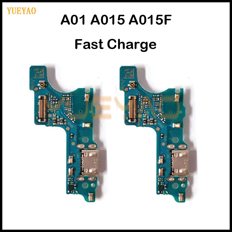 Плата зарядная A015 для Samsung A01 разъем Micro USB порта зарядки гибкий кабель A015F