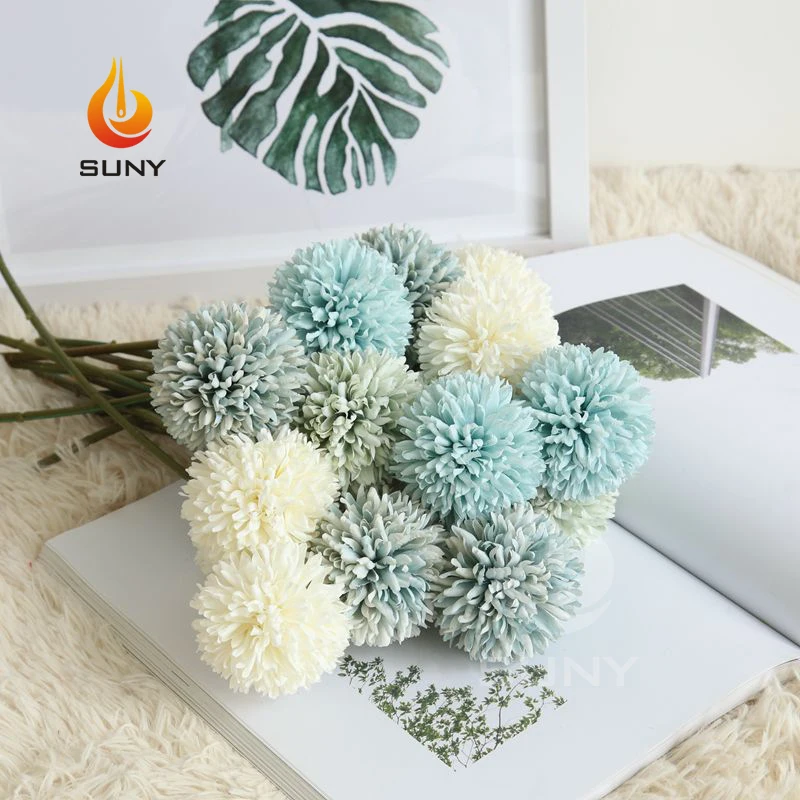 Многоцветные Искусственные цветы Одуванчик искусственные растения пластиковые