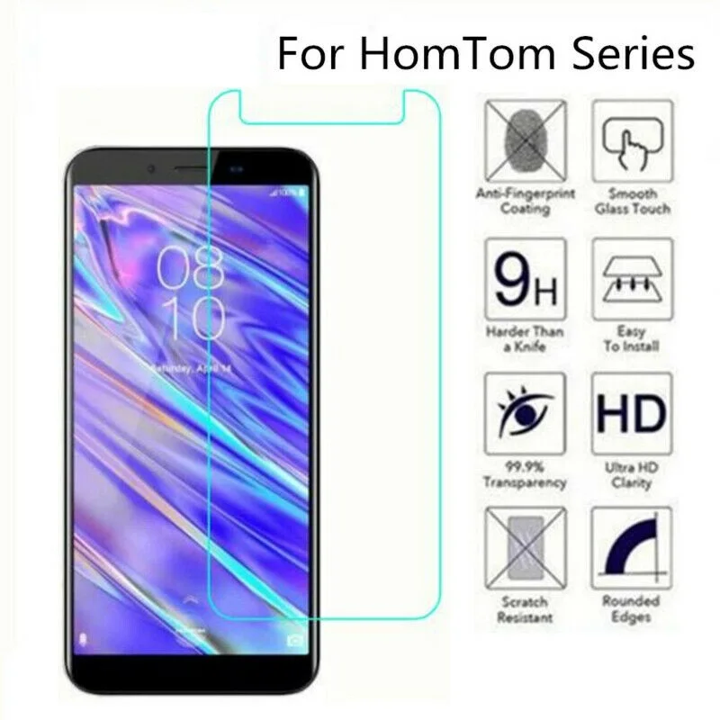 Защитное стекло закаленное 9 H для смартфонов C8 H5 S12 S99 HT50 S16 S8 HT16 HT17 S17 H10 Pro|Защитные