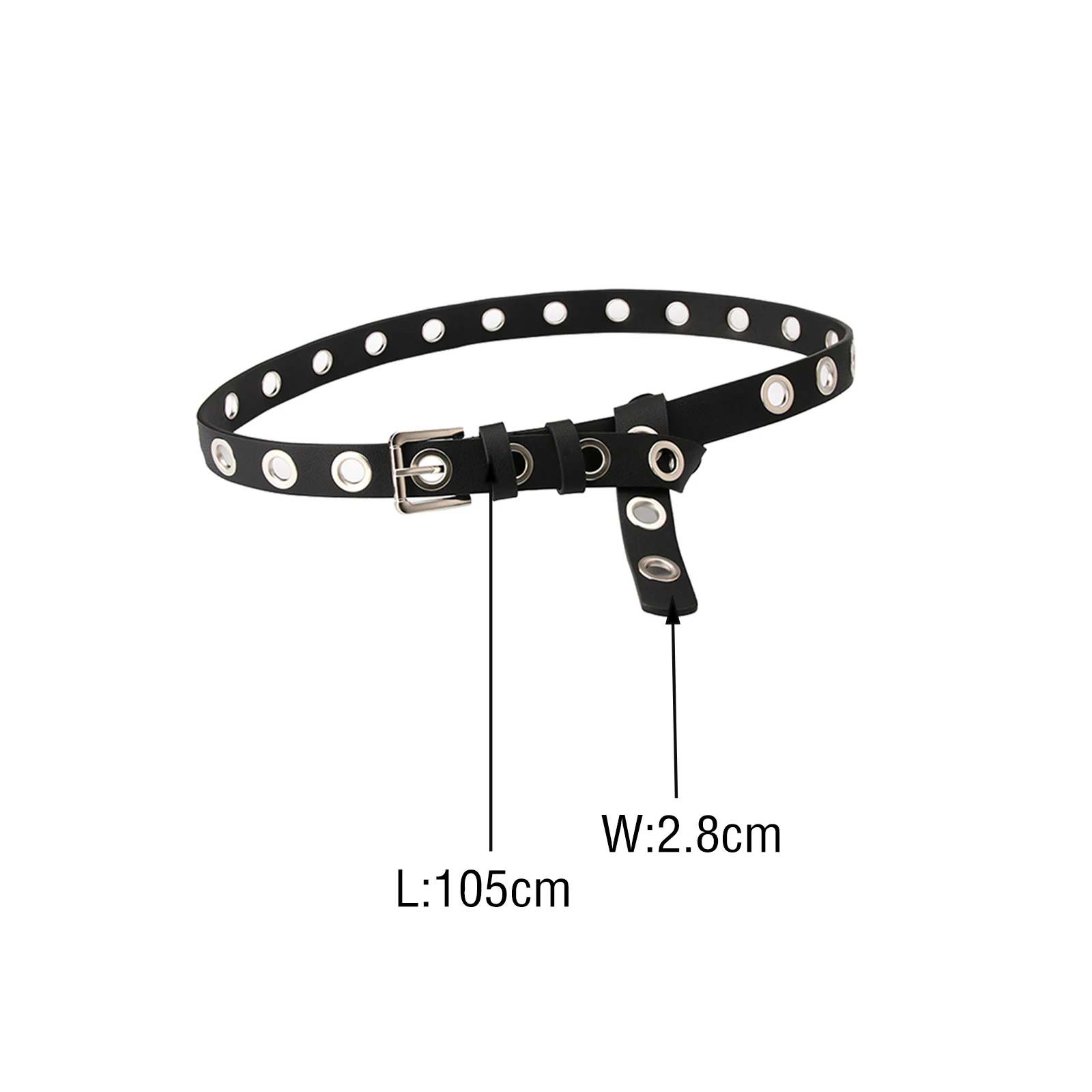 

Punk Waist Belt Chain Multilayer for Women Men Girls Boys Trousers Jewelry