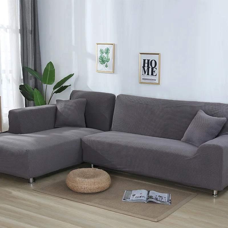 Однотонная подушка для дивана всесезонный Универсальный Эластичный чехол