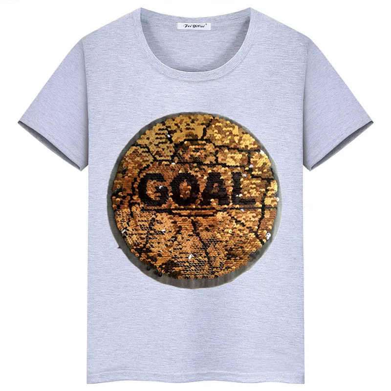 Взрывные Модели блесток флип Двусторонняя футбольная цель детская одежда летняя