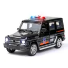 1:32 Mercedes Benz G65 G63 высококлассная имитация полицейского спецназа автомобиль versiondoor из сплава Игрушечная модель автомобиля украшение подарок A74