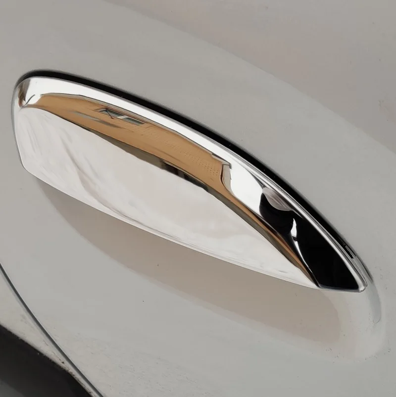 

stainless steel exterior chrome door handle bowl decorative cover trims for Renault Logan 2 Dacia Sandero Stepway II Sandero 2