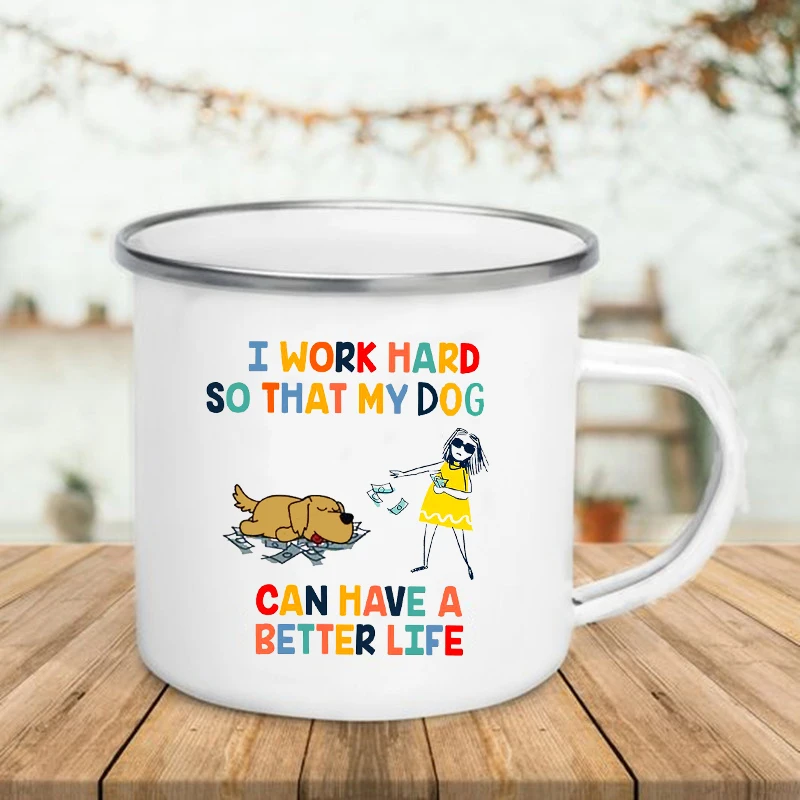 Я Усердно Работаю чтобы моя лошадь/собака могли иметь лучшую жизнь кружка
