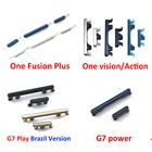 10 шт. Кнопка питания + Боковая кнопка громкости для Motorola Moto G7 G6 Plus Play Power One Vision Action  One Fusion Plus
