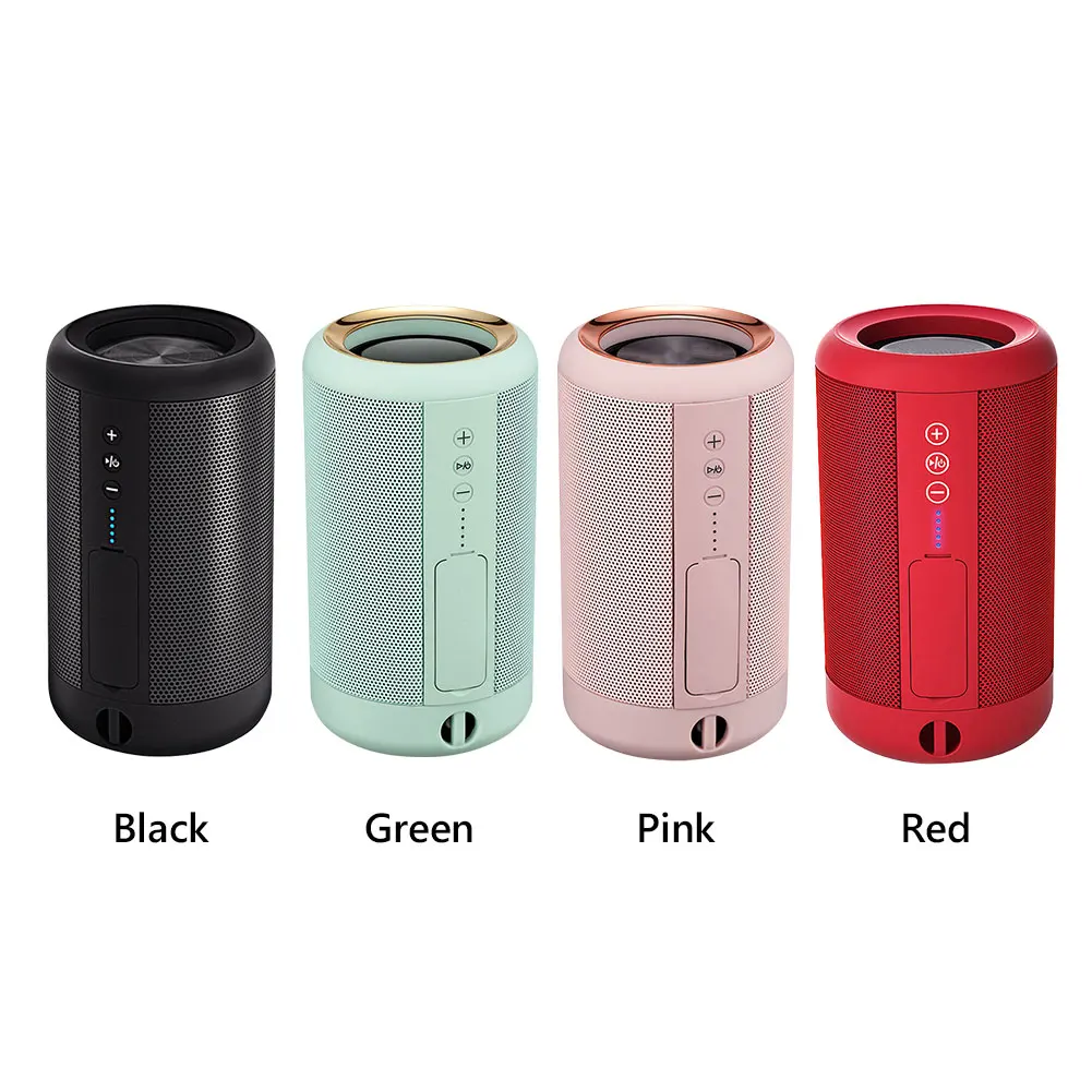

A66 Bluetooth Speaker Wireless Waterproof Portable Loudspeaker Power Bank HIFI Bass 5W Stereo Music 3D Surround 6 Playback Modes