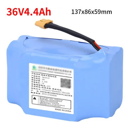 4.4AH Горячий 36V 3AH/4.4AH/5.2AH 2 колеса электрический скутер самобалансирующийся Ховерборд литиевый аккумулятор Электрический аккумулятор - Цвет: 4.4AH