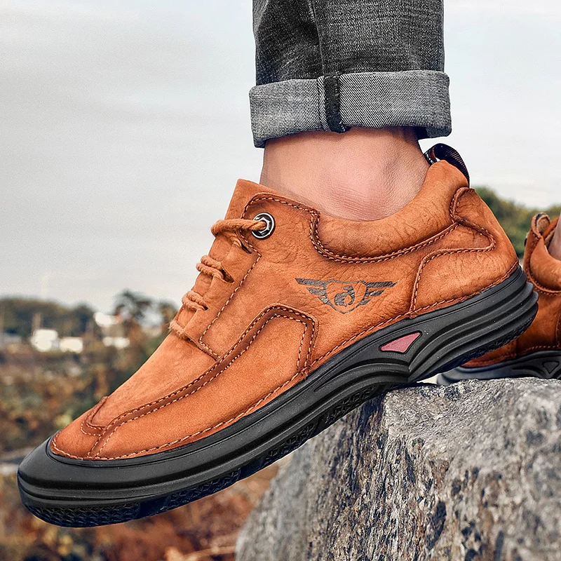 Новые мужские треккинговые ботинки горные Мужская Уличная охотничья обувь для