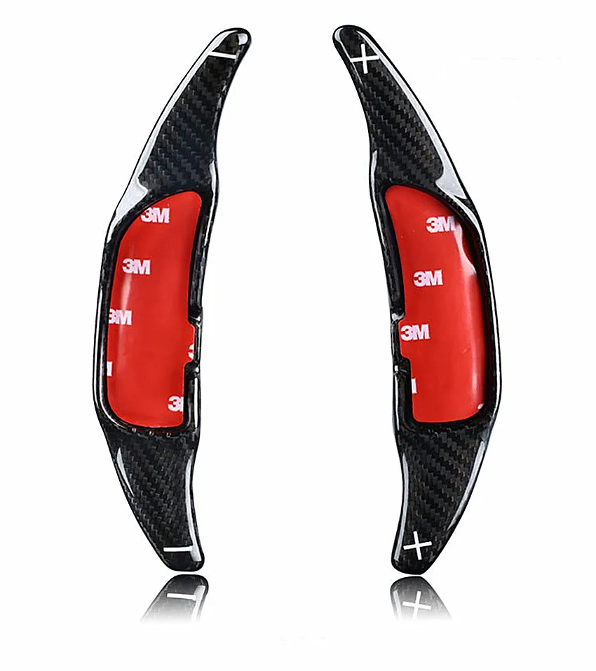 Рычаг переключения рулевого колеса из углеродного волокна для AMG A45 CLA45 C63 GLA45 GLS63