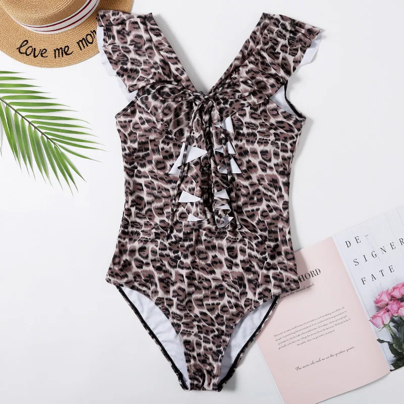 

Leopard 2020 One Piece Bikini