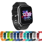 Ремешок сменный для Realme TechLife DIZO Watch 2, силиконовый спортивный браслет для наручных часов Realme, аксессуары для часов, 20 мм
